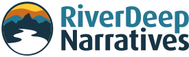 RiverDeep Narratives Logo